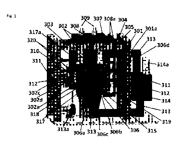 A single figure which represents the drawing illustrating the invention.